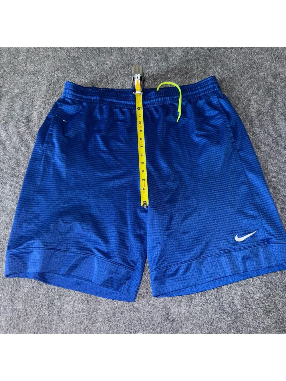 Nike Blue Baggy Mesh Hoop Shorts Mens XL Vtg y2k 90s Rare